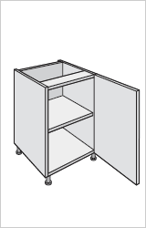 single dresser unit
