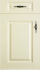 Paris Kitchen Door - Plain Cream