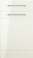 Modena modern Kitchen Doors - Ivory Gloss