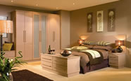 Gloss Cappuccino Fitted Wardrobes Gloss Cappuccino Fitted Wardrobes